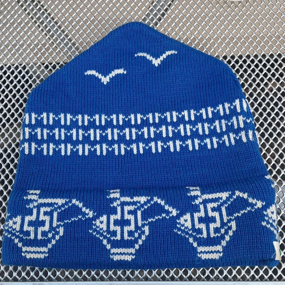 Vintage Moriarty Hat Ski Cap Knit Winter Beanie Hand knit Wool Unisex